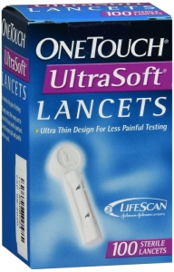 Onetouch UltraSoft Lancets