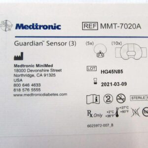 Medtronic Guardian Sensor 7020A